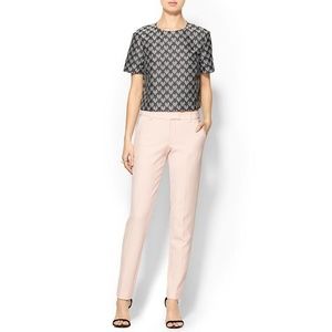 | heart jacquard top |